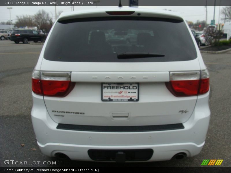 Bright White / Black 2013 Dodge Durango R/T AWD