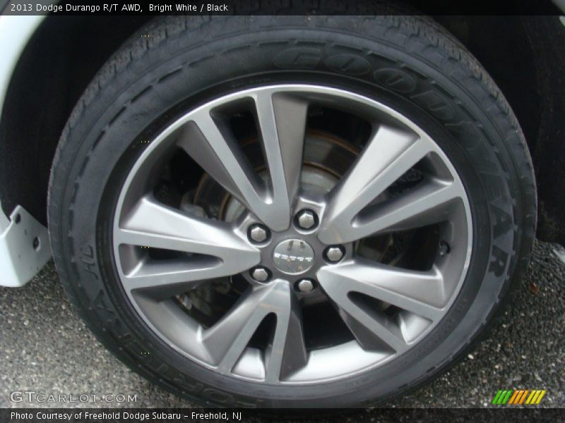 Bright White / Black 2013 Dodge Durango R/T AWD