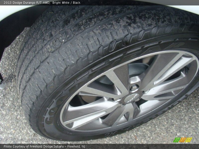 Bright White / Black 2013 Dodge Durango R/T AWD