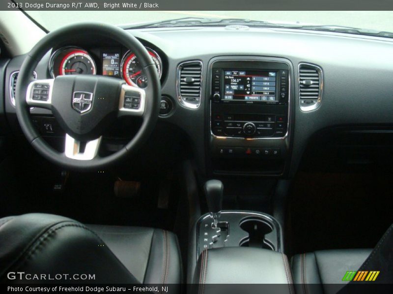 Bright White / Black 2013 Dodge Durango R/T AWD
