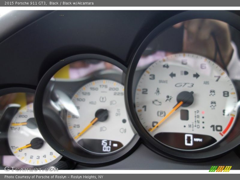  2015 911 GT3 GT3 Gauges