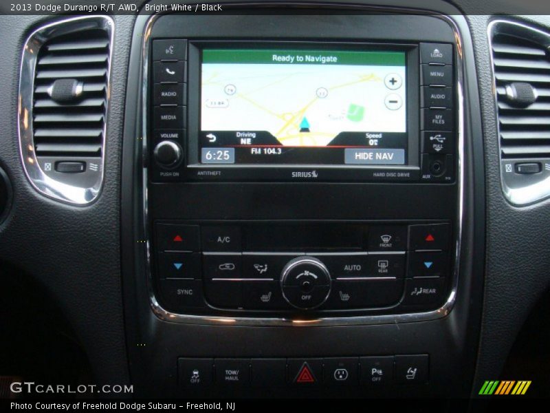 Bright White / Black 2013 Dodge Durango R/T AWD