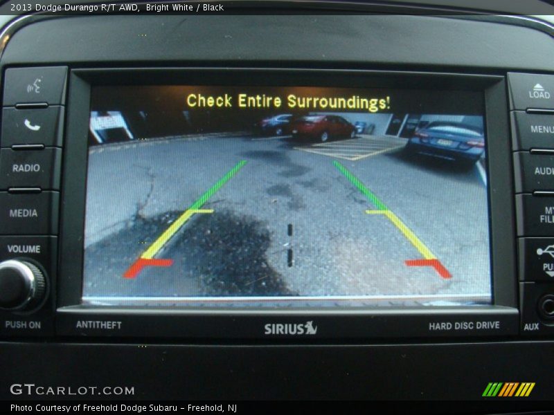 Bright White / Black 2013 Dodge Durango R/T AWD