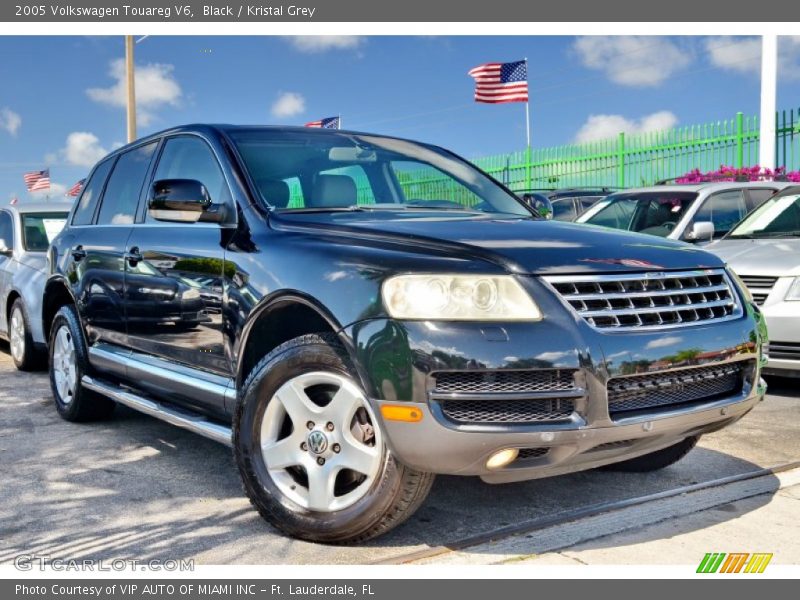 Black / Kristal Grey 2005 Volkswagen Touareg V6