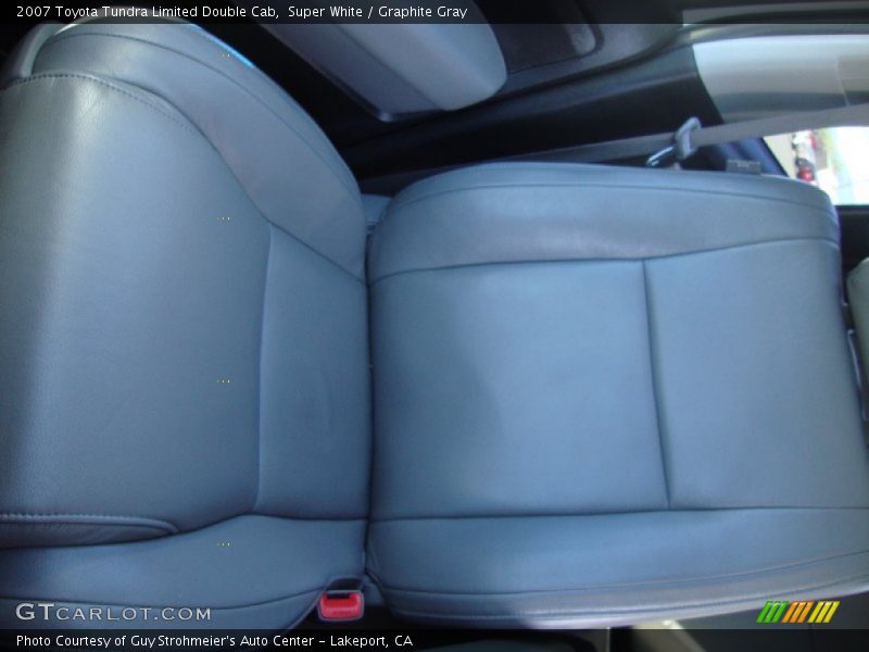 Super White / Graphite Gray 2007 Toyota Tundra Limited Double Cab