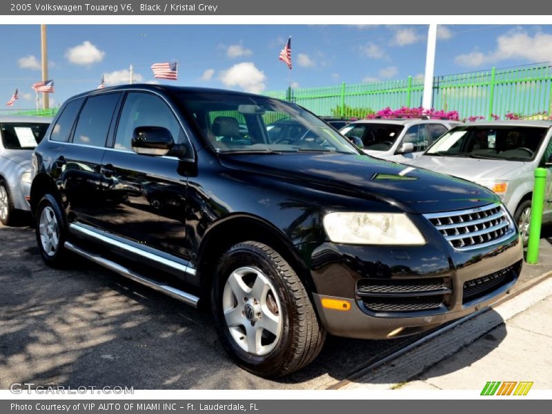 Black / Kristal Grey 2005 Volkswagen Touareg V6