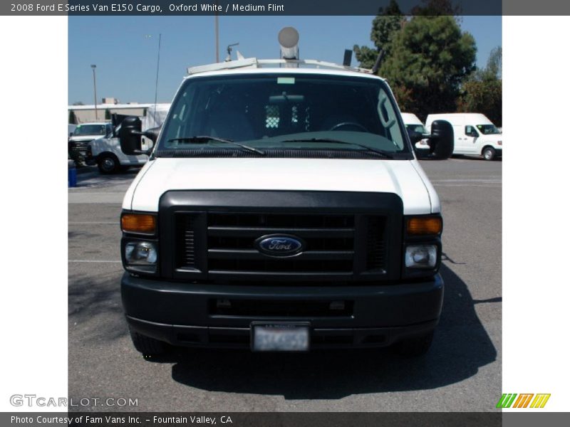 Oxford White / Medium Flint 2008 Ford E Series Van E150 Cargo