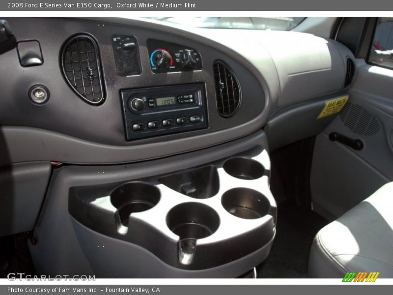 Oxford White / Medium Flint 2008 Ford E Series Van E150 Cargo