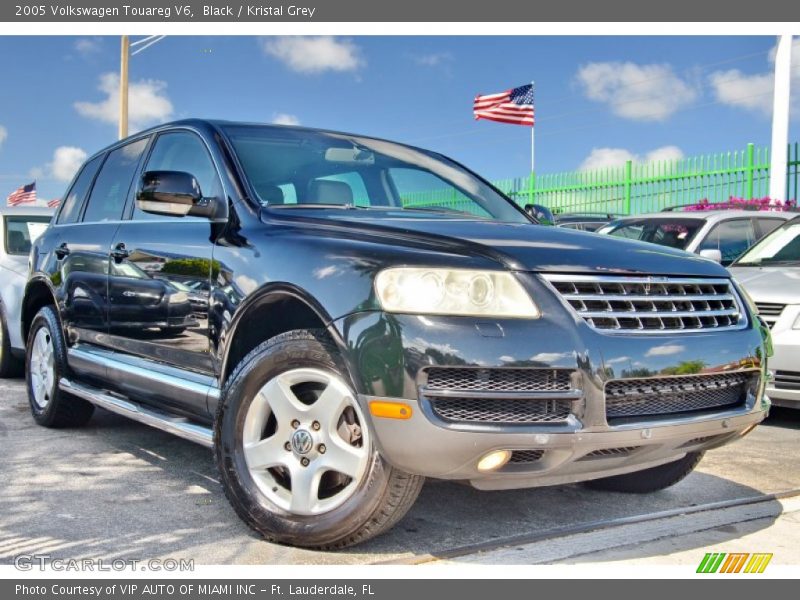Black / Kristal Grey 2005 Volkswagen Touareg V6