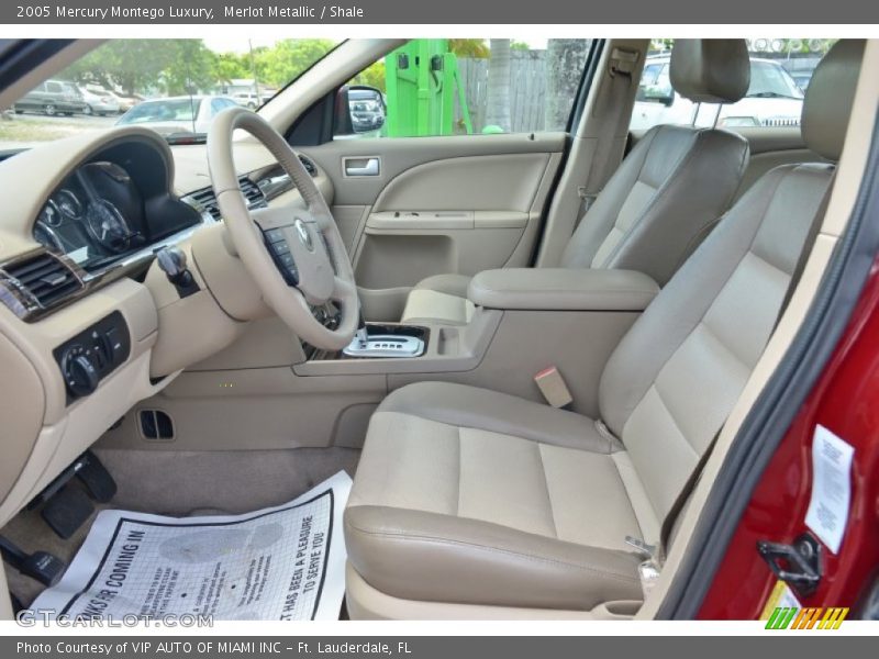 Merlot Metallic / Shale 2005 Mercury Montego Luxury