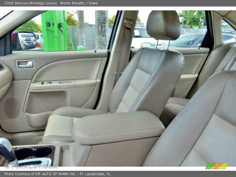 Merlot Metallic / Shale 2005 Mercury Montego Luxury