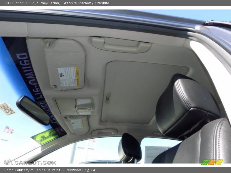 Graphite Shadow / Graphite 2013 Infiniti G 37 Journey Sedan