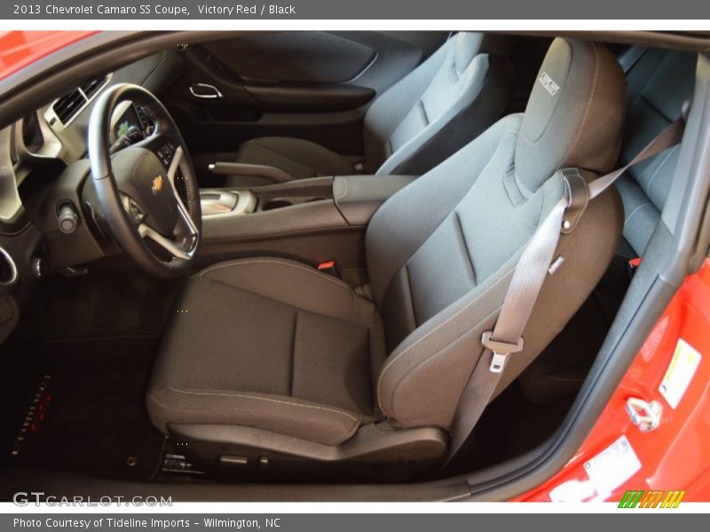 Front Seat of 2013 Camaro SS Coupe