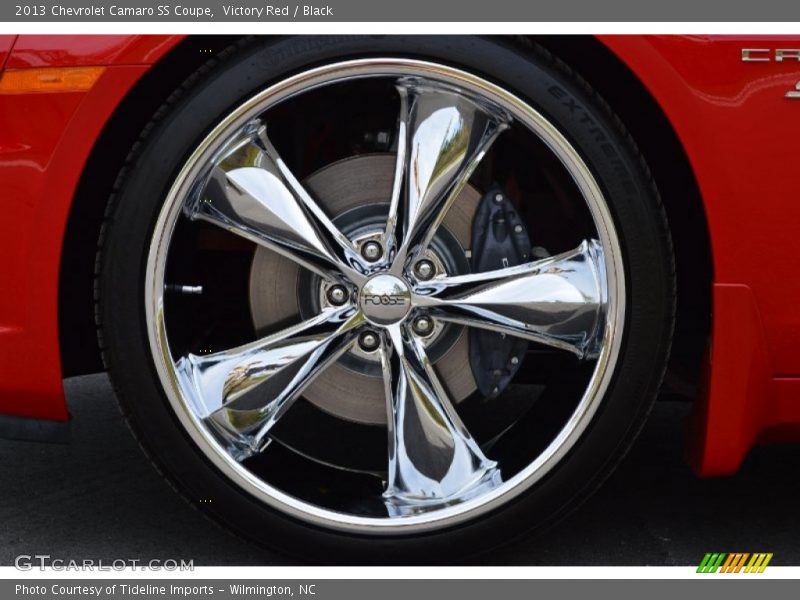 Custom Wheels of 2013 Camaro SS Coupe