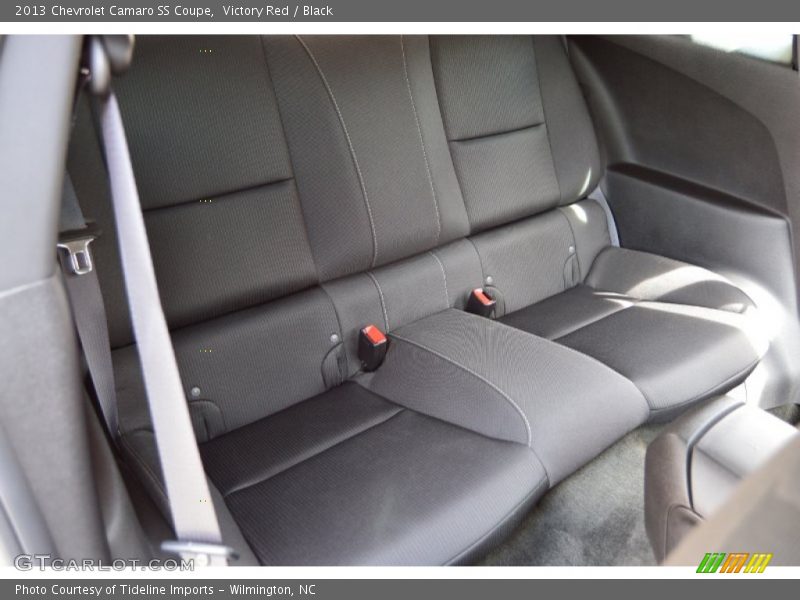 Rear Seat of 2013 Camaro SS Coupe