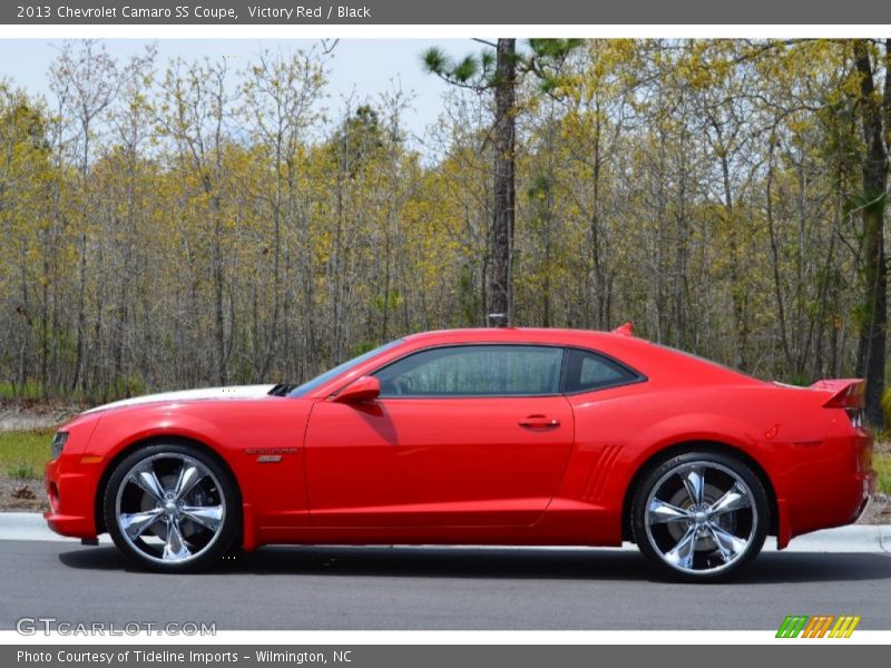 Victory Red / Black 2013 Chevrolet Camaro SS Coupe