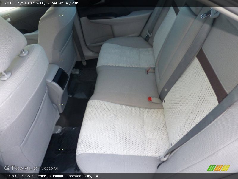 Super White / Ash 2013 Toyota Camry LE