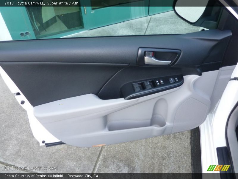 Super White / Ash 2013 Toyota Camry LE