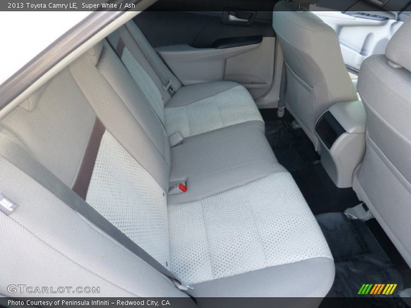 Super White / Ash 2013 Toyota Camry LE