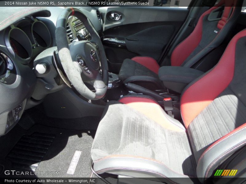  2014 Juke NISMO RS NISMO RS Leather/Synthetic Suede Interior