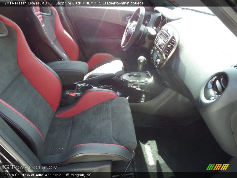 Front Seat of 2014 Juke NISMO RS