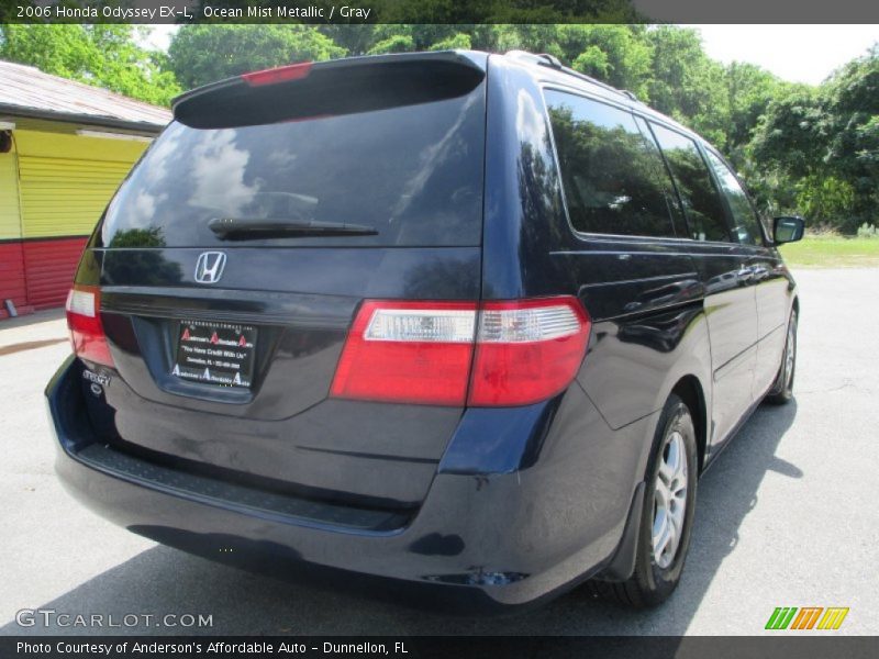 Ocean Mist Metallic / Gray 2006 Honda Odyssey EX-L