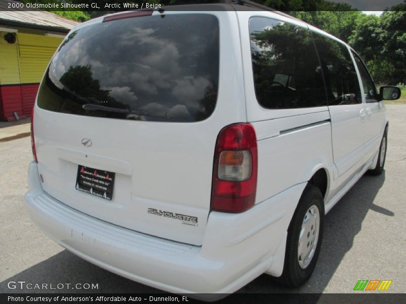 Arctic White / Beige 2000 Oldsmobile Silhouette GL