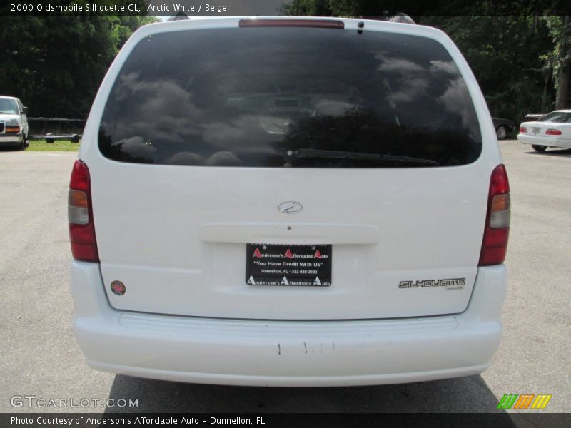 Arctic White / Beige 2000 Oldsmobile Silhouette GL