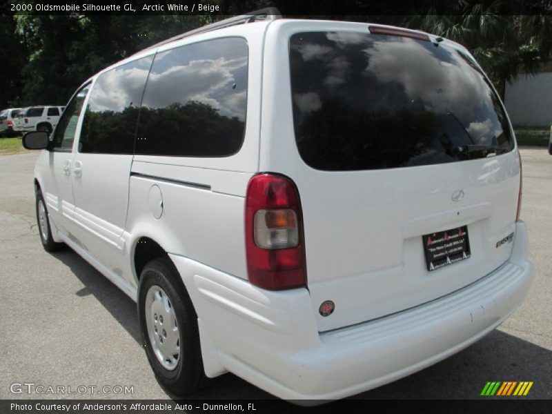Arctic White / Beige 2000 Oldsmobile Silhouette GL