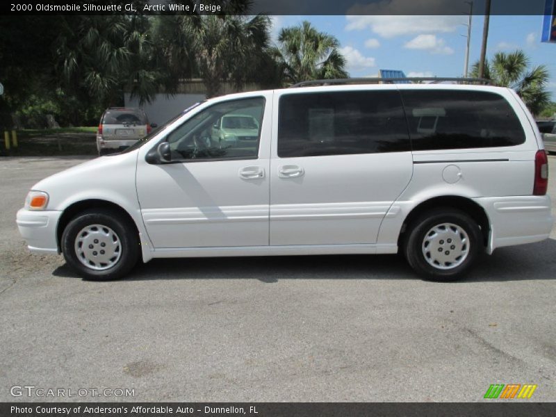 Arctic White / Beige 2000 Oldsmobile Silhouette GL