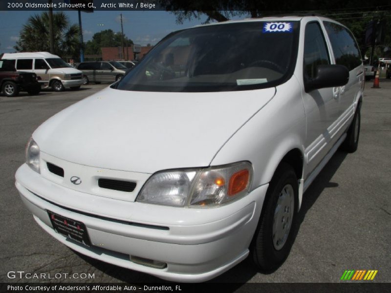 Arctic White / Beige 2000 Oldsmobile Silhouette GL