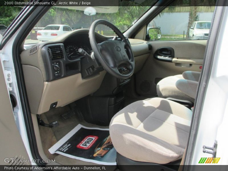 Arctic White / Beige 2000 Oldsmobile Silhouette GL