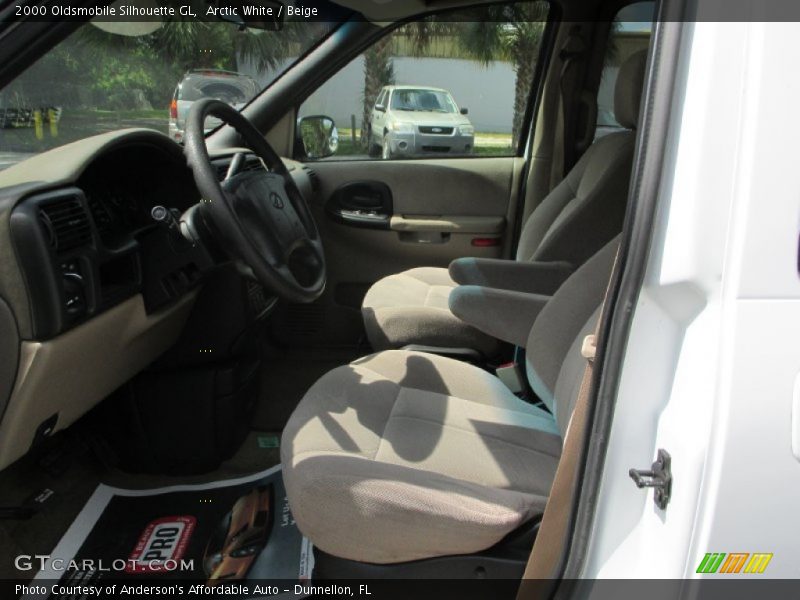 Arctic White / Beige 2000 Oldsmobile Silhouette GL