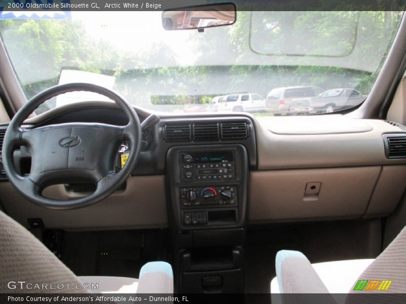 Arctic White / Beige 2000 Oldsmobile Silhouette GL