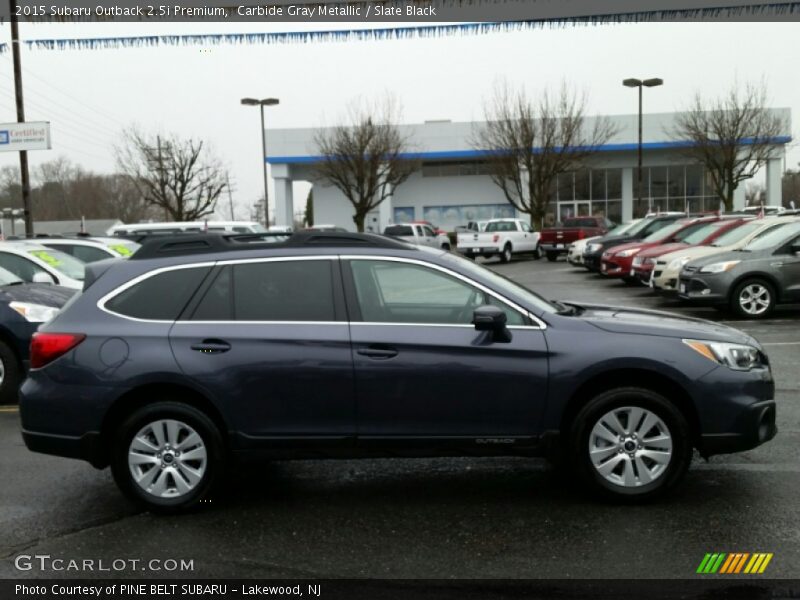 Carbide Gray Metallic / Slate Black 2015 Subaru Outback 2.5i Premium