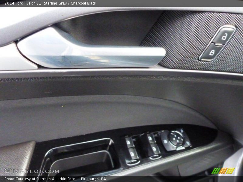 Sterling Gray / Charcoal Black 2014 Ford Fusion SE
