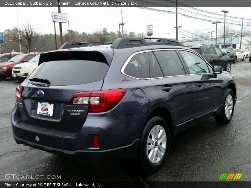 Carbide Gray Metallic / Slate Black 2015 Subaru Outback 2.5i Premium