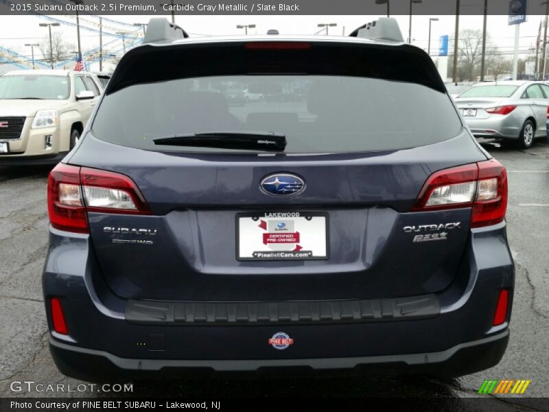 Carbide Gray Metallic / Slate Black 2015 Subaru Outback 2.5i Premium
