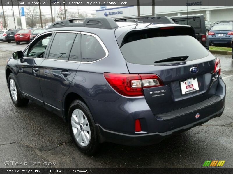 Carbide Gray Metallic / Slate Black 2015 Subaru Outback 2.5i Premium