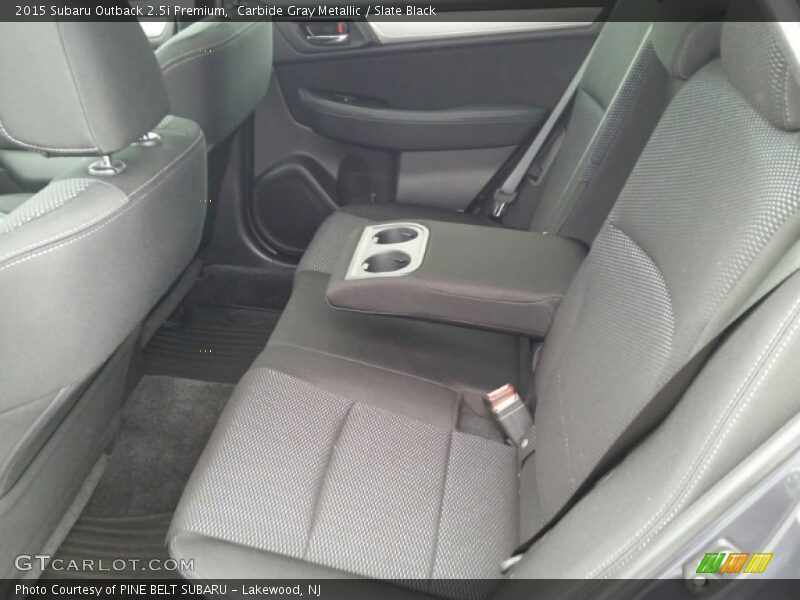 Rear Seat of 2015 Outback 2.5i Premium