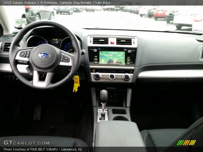 Dashboard of 2015 Outback 2.5i Premium