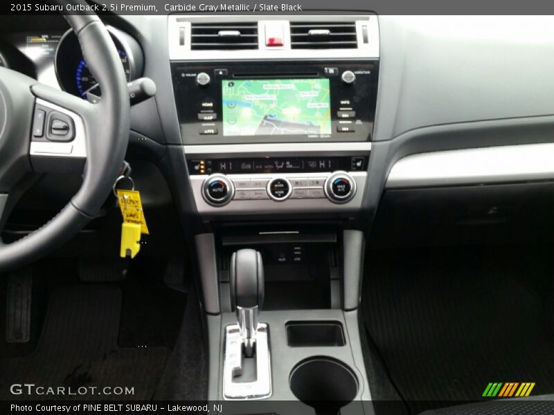 Controls of 2015 Outback 2.5i Premium