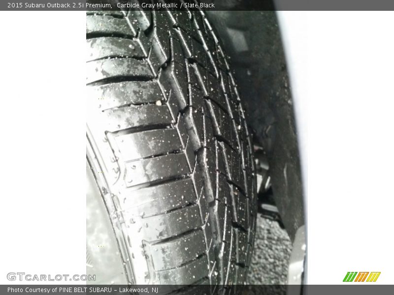 Carbide Gray Metallic / Slate Black 2015 Subaru Outback 2.5i Premium