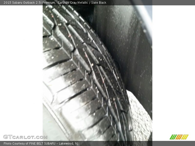 Carbide Gray Metallic / Slate Black 2015 Subaru Outback 2.5i Premium