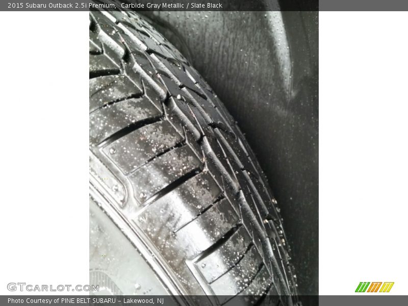 Carbide Gray Metallic / Slate Black 2015 Subaru Outback 2.5i Premium