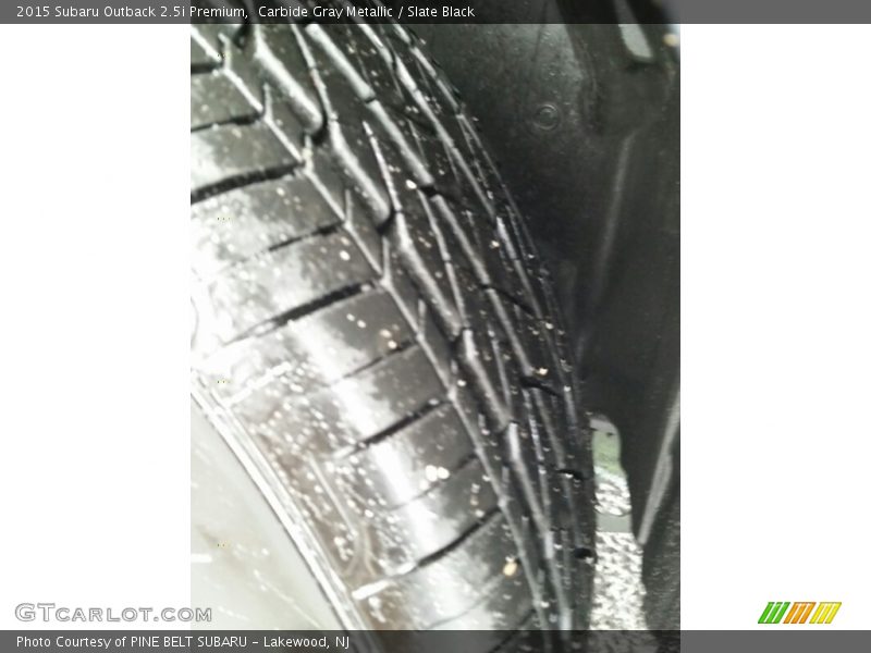 Carbide Gray Metallic / Slate Black 2015 Subaru Outback 2.5i Premium