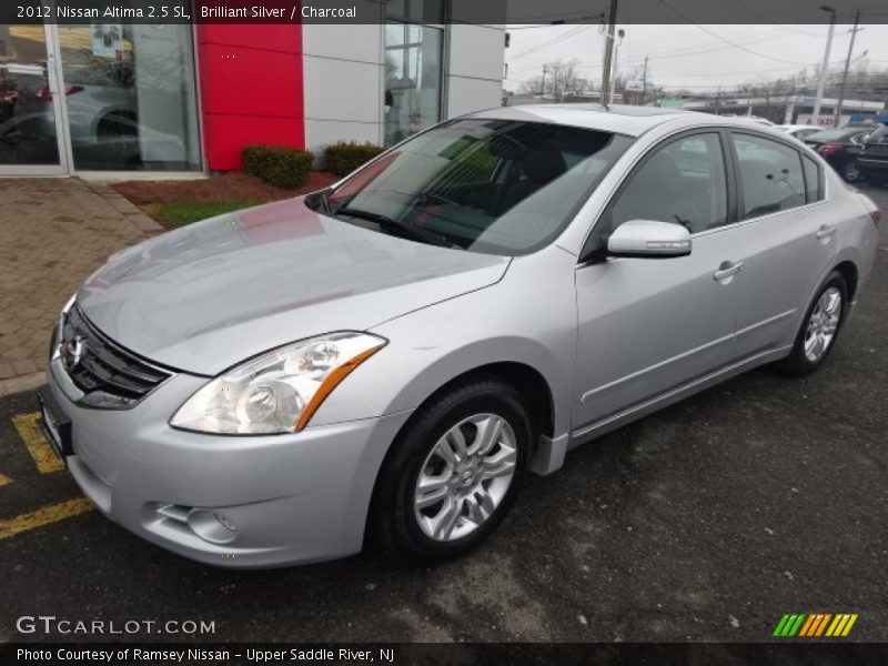 Brilliant Silver / Charcoal 2012 Nissan Altima 2.5 SL