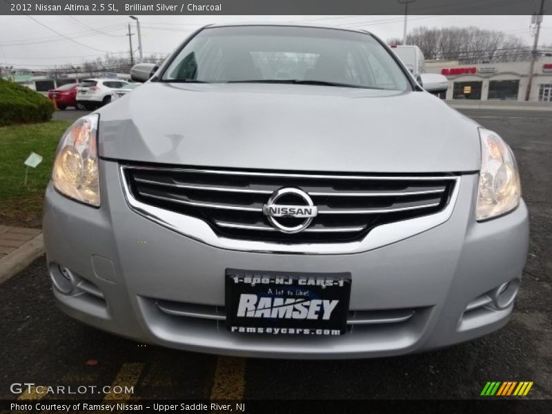 Brilliant Silver / Charcoal 2012 Nissan Altima 2.5 SL