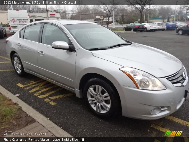 Brilliant Silver / Charcoal 2012 Nissan Altima 2.5 SL