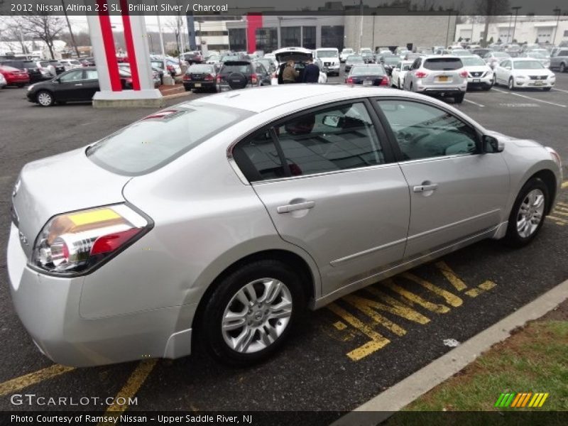 Brilliant Silver / Charcoal 2012 Nissan Altima 2.5 SL